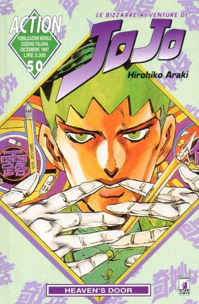 Cover of Le bizzarre avventure di JoJo 50: Heaven's door