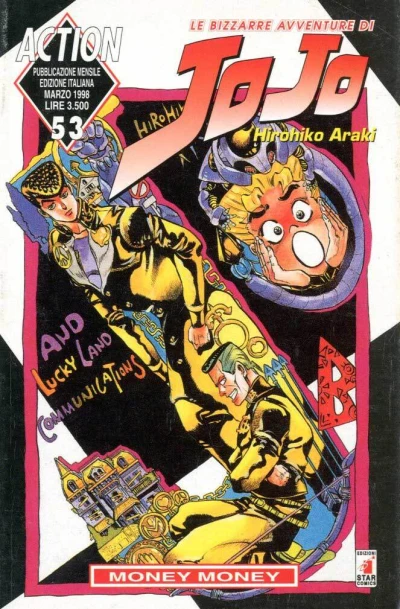 Cover of Le bizzarre avventure di JoJo 53: Money money