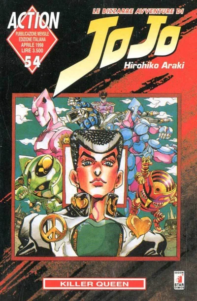 Cover of Le bizzarre avventure di JoJo 54: Killer queen