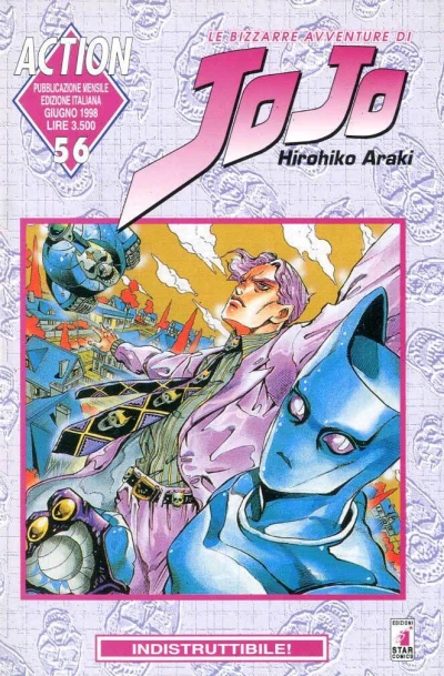 Cover of Le bizzarre avventure di JoJo 56: Indistruttibile!