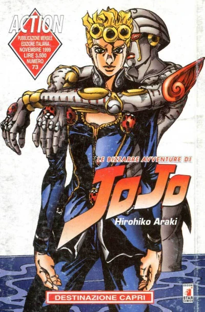 Cover of Le bizzarre avventure di JoJo 73: Destinazione capri