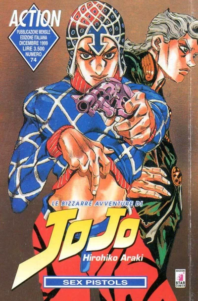 Cover of Le bizzarre avventure di JoJo 74: Sex pistols