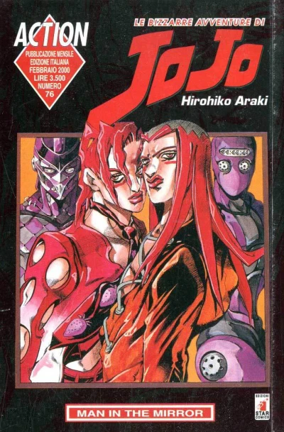 Cover of Le bizzarre avventure di JoJo 76: Man in the mirror
