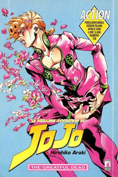 Cover of Le bizzarre avventure di JoJo 78: The greatful dead