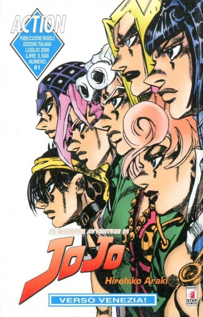 Cover of Le bizzarre avventure di JoJo 81: Verso Venezia!