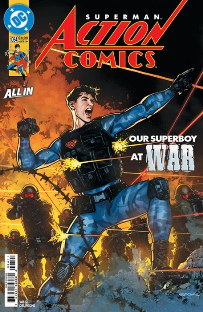 Cover of Our Superboy at War