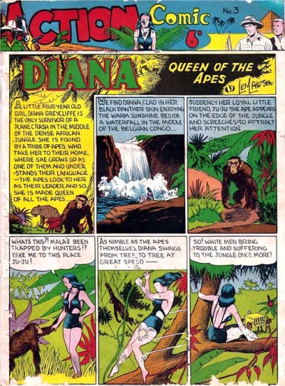 Cover of Diana Queen of the Apes