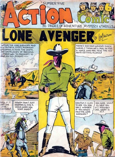 Cover of Lone Avenger