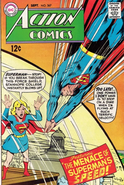 Cover of Mysteries of the Superman Awards! / Supergirl Battles the Evil of Alpha and Beta