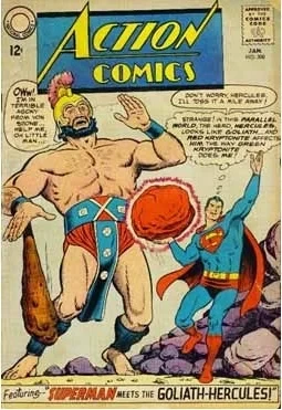 Cover of Superman Meets the Goliath-Herucles