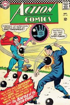 Superman versus Super Clark Kent!