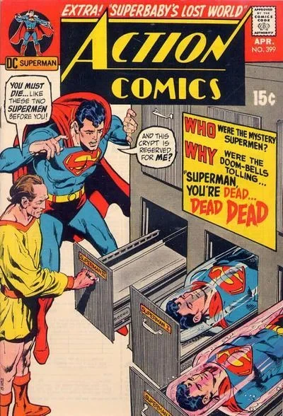 Cover of Superman, You're Dead...Dead...Dead! / Superbaby's Lost World!