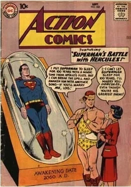 Cover of Superman's Battle with Hercules!