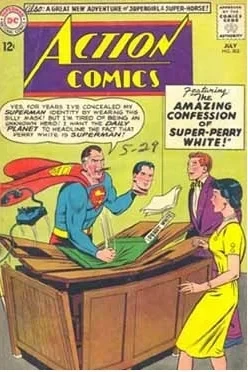 Cover of The Amazing Confession of Super-Perry White