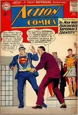 Cover of The Man Who Betrayed Superman's Identity