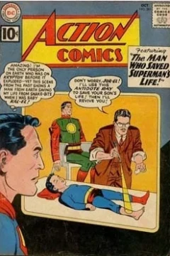 The Man who saved Kal-El's Life! / The Secret of the Time-Barrier!