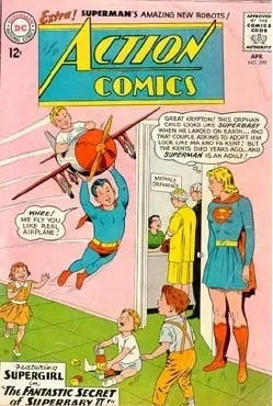 Cover of The Story of Superman's Experimental Robots