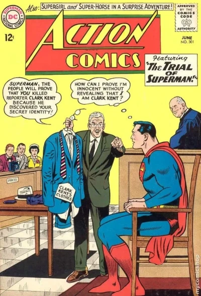 Cover of The Trial of Superman