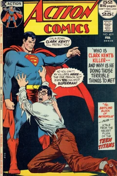 Who Is Clark Kent's Killer -- and Why is He Doing Those Terrible Things to Me?; The Baffling Block of Metropolis