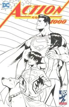 Cover of Patrick Gleason Exclusive B&W Variant