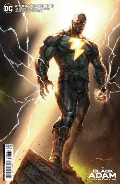 Cover of Ivan Tao Black Adam Movie Variant