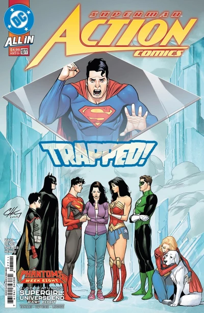 Cover of Phantoms, Part Eight; Your Mission, Kara Zor-El