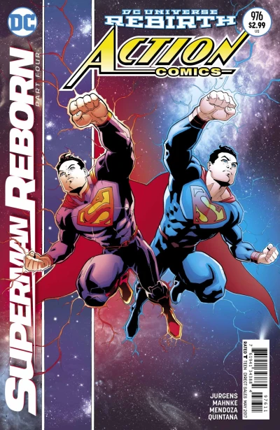 Cover of Superman Reborn, Part 4
