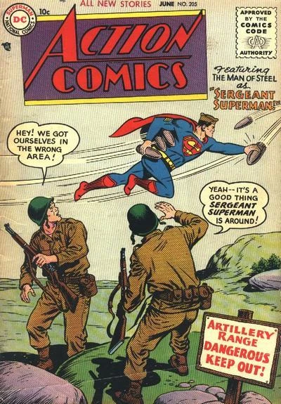 Cover of Sergeant Superman