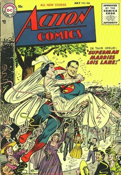 Cover of Superman Marries Lois Lane