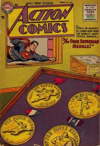 Cover of The Four Superman Medals!