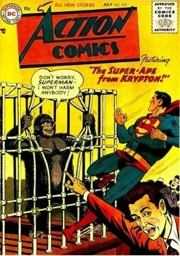 Cover of The Super-Ape from Krypton