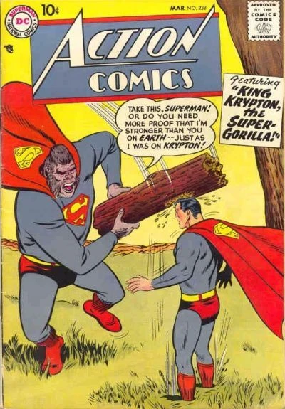 Cover of The Super-Gorilla from Krypton