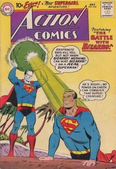 Cover of The Battle With Bizarro!