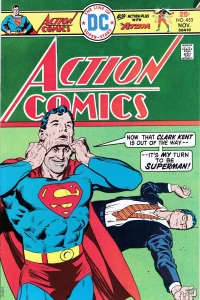 Superman's Fantastic Face-Saving Feat! / Danger: Thoughts at Work!
