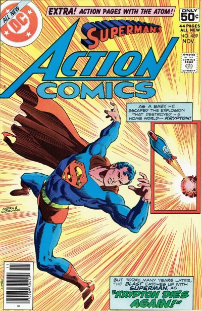 Cover of Krypton Dies Again! / Where There's a Will... There's a Fray!