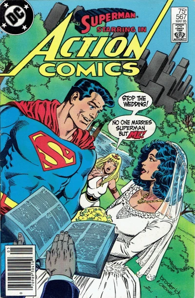 Cover of Peri(l) in Paradise! / The League of Superman Watchers!