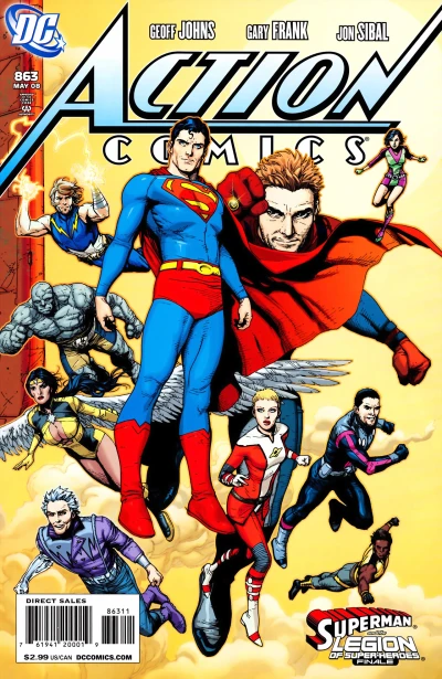 Cover of Superman And The Legion Of Super-Heroes, Chapter 6 - Sun Rise