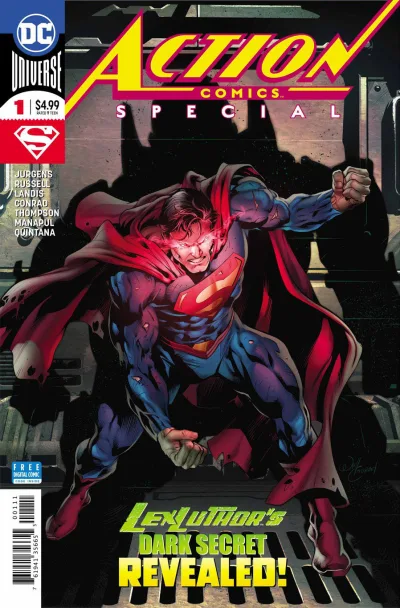 Cover of The Last Will and Testament of Lex Luthor; Suprema Est Lex; Superman and Lois Lane in.... Driver's Seat