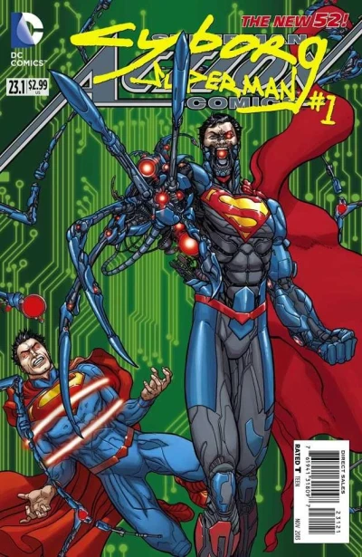 Cover of Action Comics (Volume 2) #23.1: Cyborg Superman