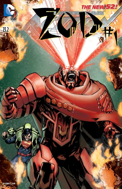 Cover of Action Comics (Volume 2) #23.2: Zod