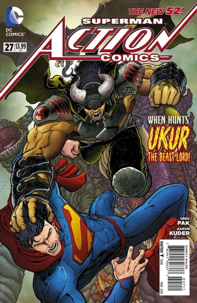 Cover of Action Comics (Volume 2)