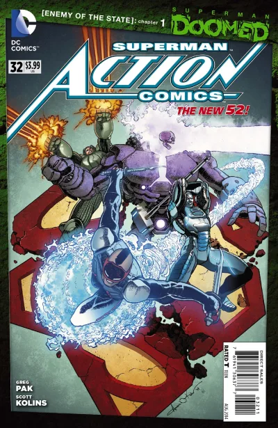 Cover of Action Comics (Volume 2)