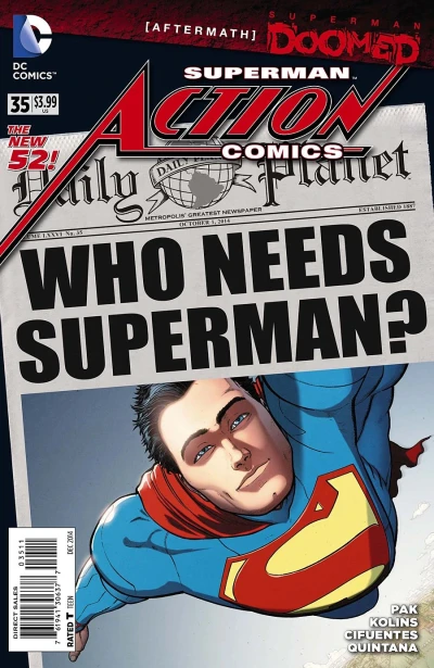 Cover of Action Comics (Volume 2)