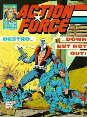 Cover of Destro: Down and Out! Part Two; In Search of Candy Part Two; Codename: Combat Colin