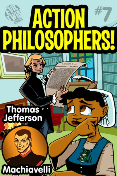 Cover of Machiavelli & Thomas Jefferson!