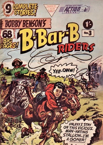 Cover of Bobby Benson's B-Bar-B Riders