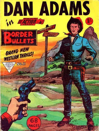 Cover of Dan Adams in Border Bullets
