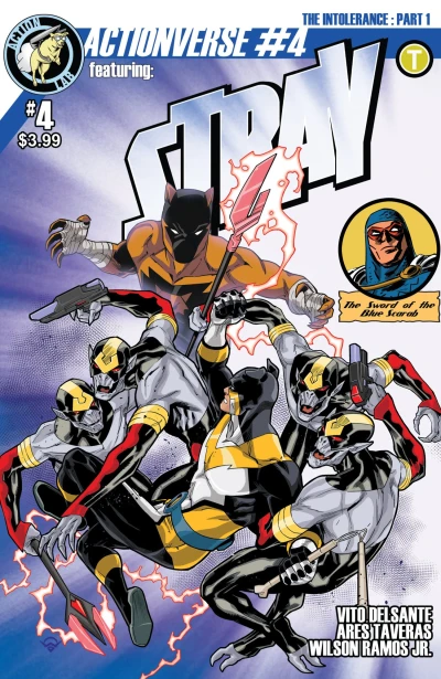 Cover of The Intolerance Part One; Sword of the Blue Scarab