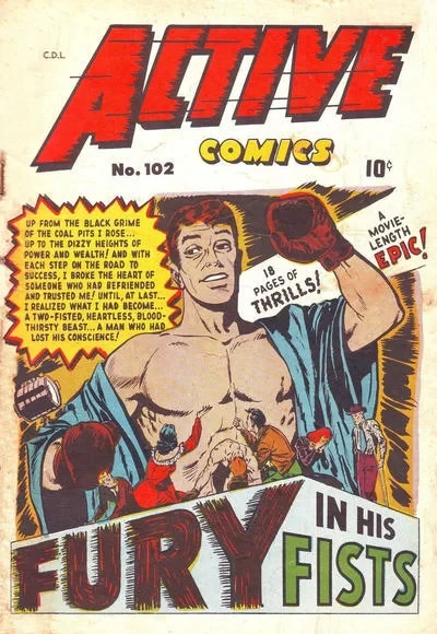 Cover of Fury in His Fists!