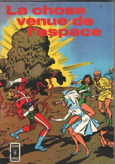 Cover of La chose venue de l'espace